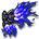 Blue Mecha Flame Wings
