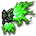 Green Mecha Flame Wings
