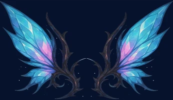 Frostfire Crystal Wings