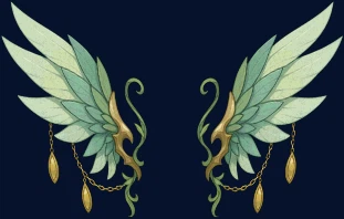 Sage Vine Wings