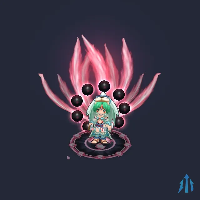 Nine-Tail Inferno Crimson