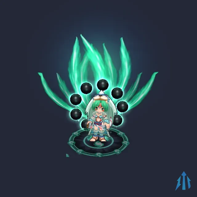 Nine-Tail Inferno Emerald